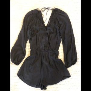 Long sleeve romper